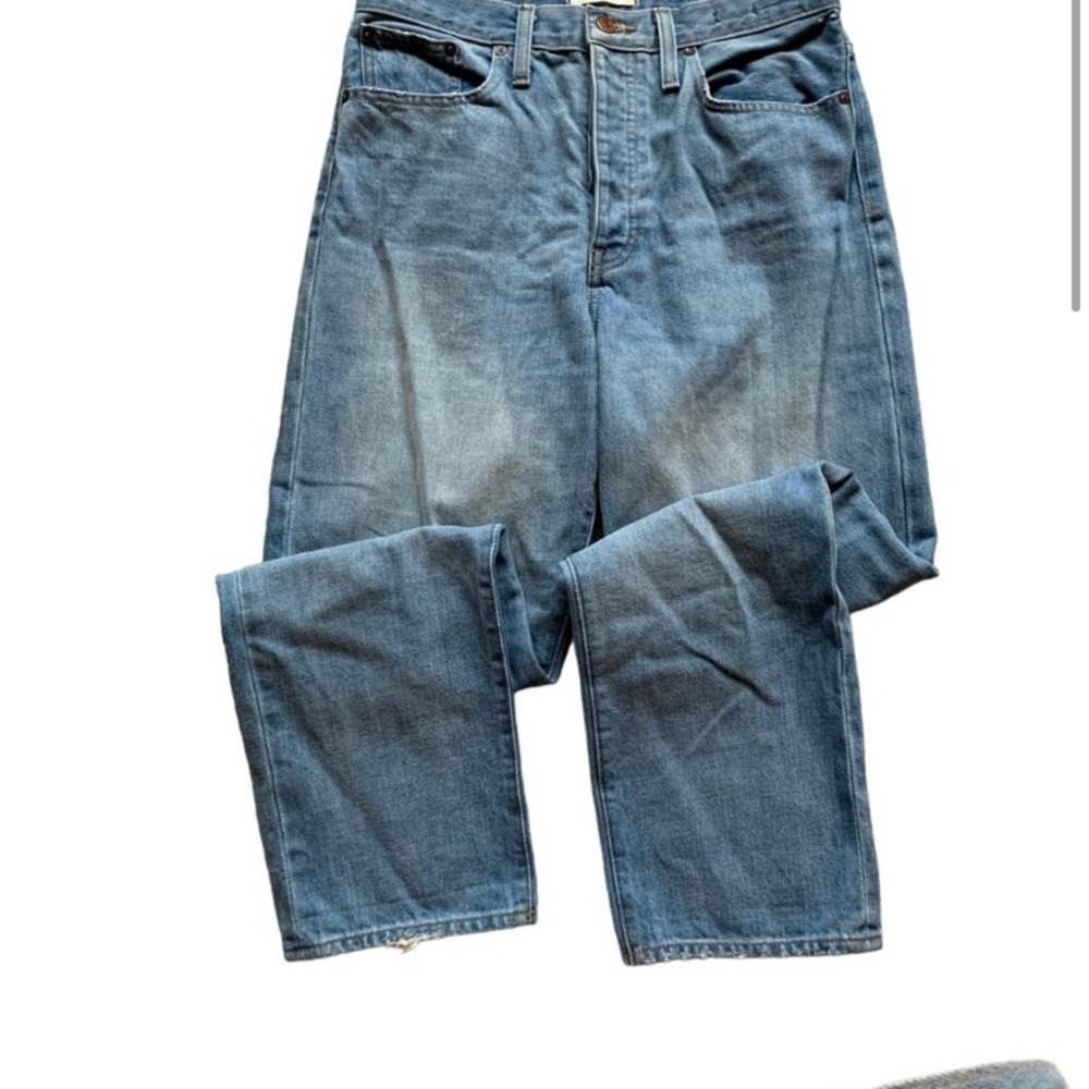 MADEWELL The Dad Jean Light Wash Button Fly
